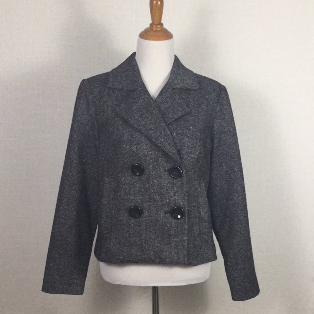NWOT Studio Works cropped tweed blazer - washable!